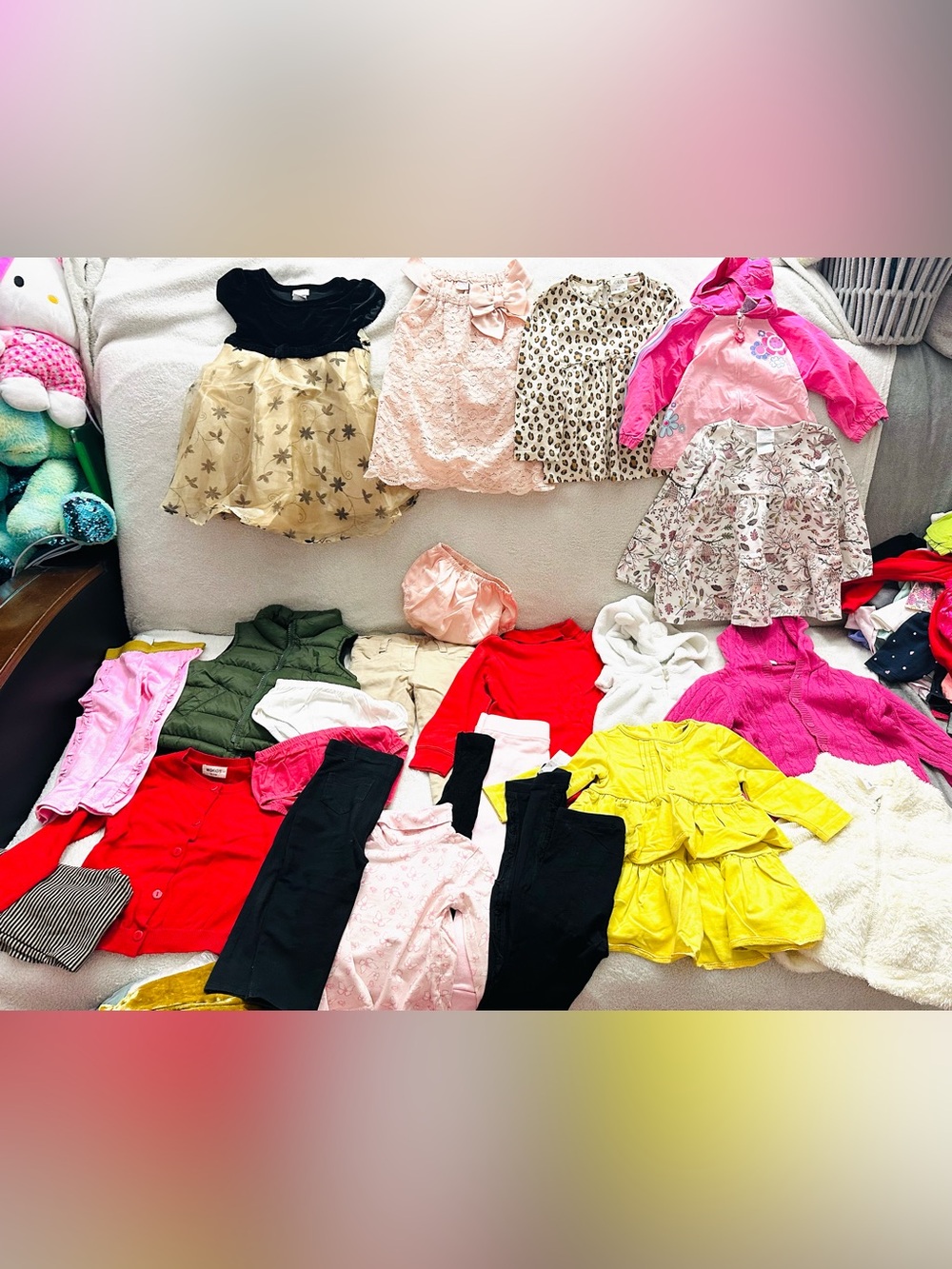Girls Huge Lot Clothes size 18-24 Month Zara,Gap,Disney Excellent Condition